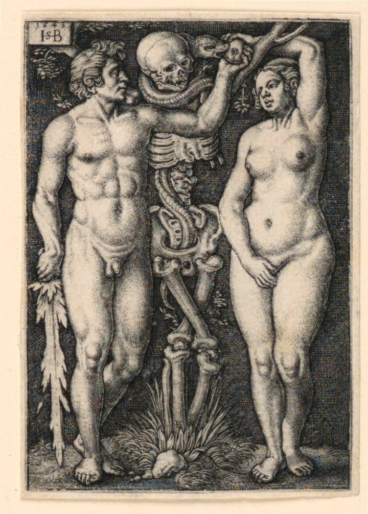Adão e Eva de Hans Sebald Beham