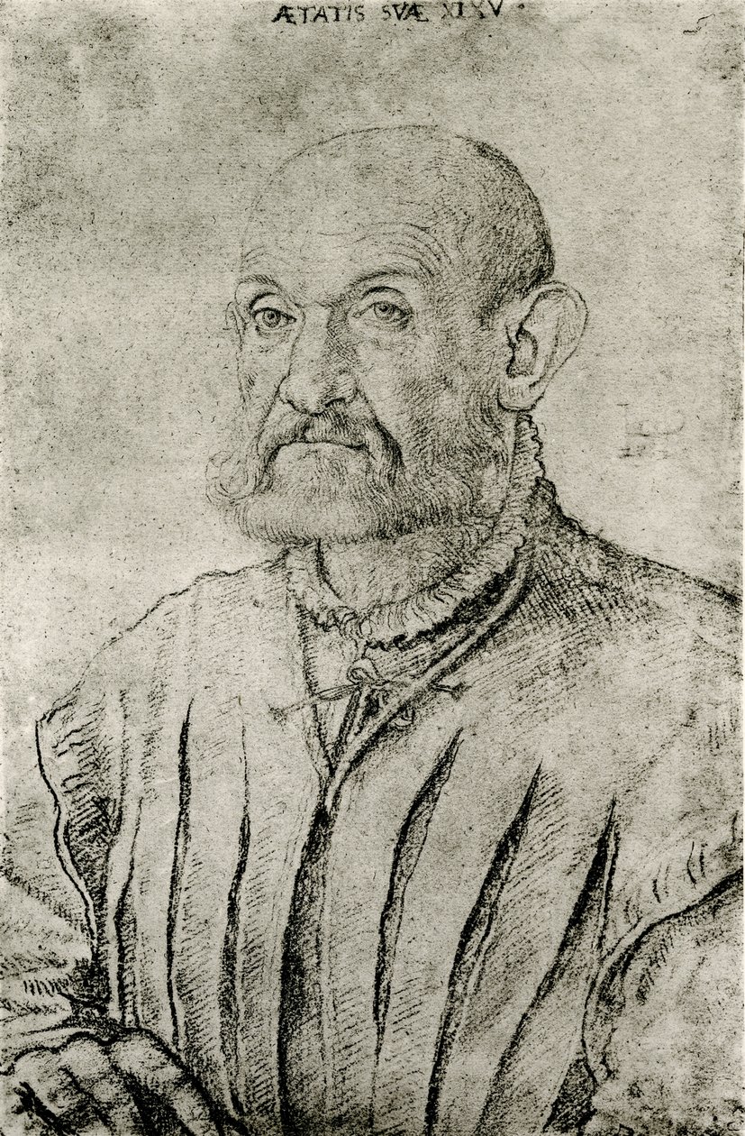 Retrato de um estranho de Hans Sebald Beham