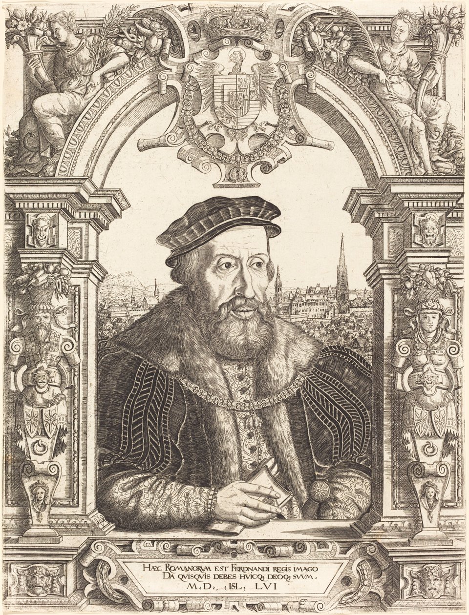 Fernando I, 1556. de Hans Sebald Lautensack