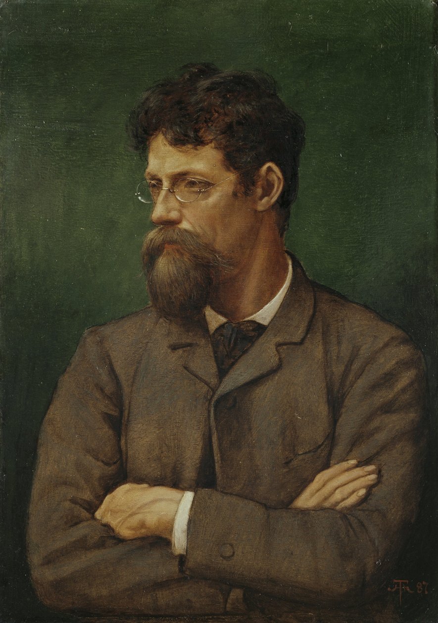 O pintor Albert Lang de Hans Thoma