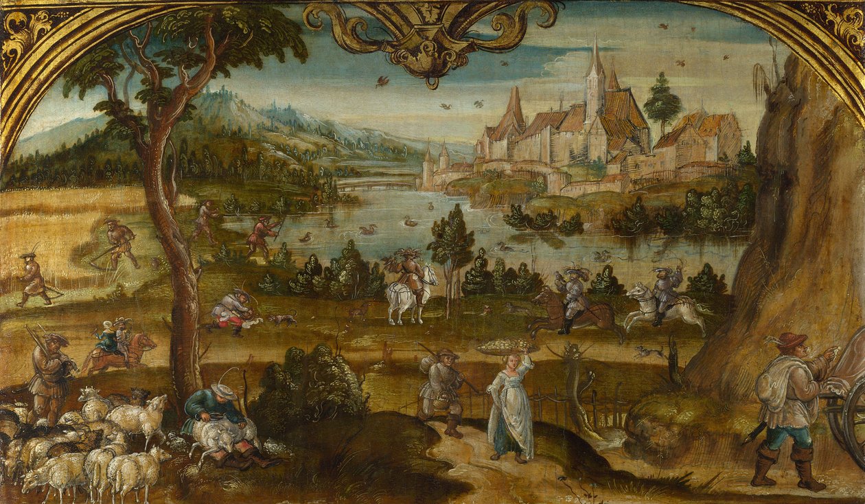 Verão, c. 1525 de Hans Wertinger von
