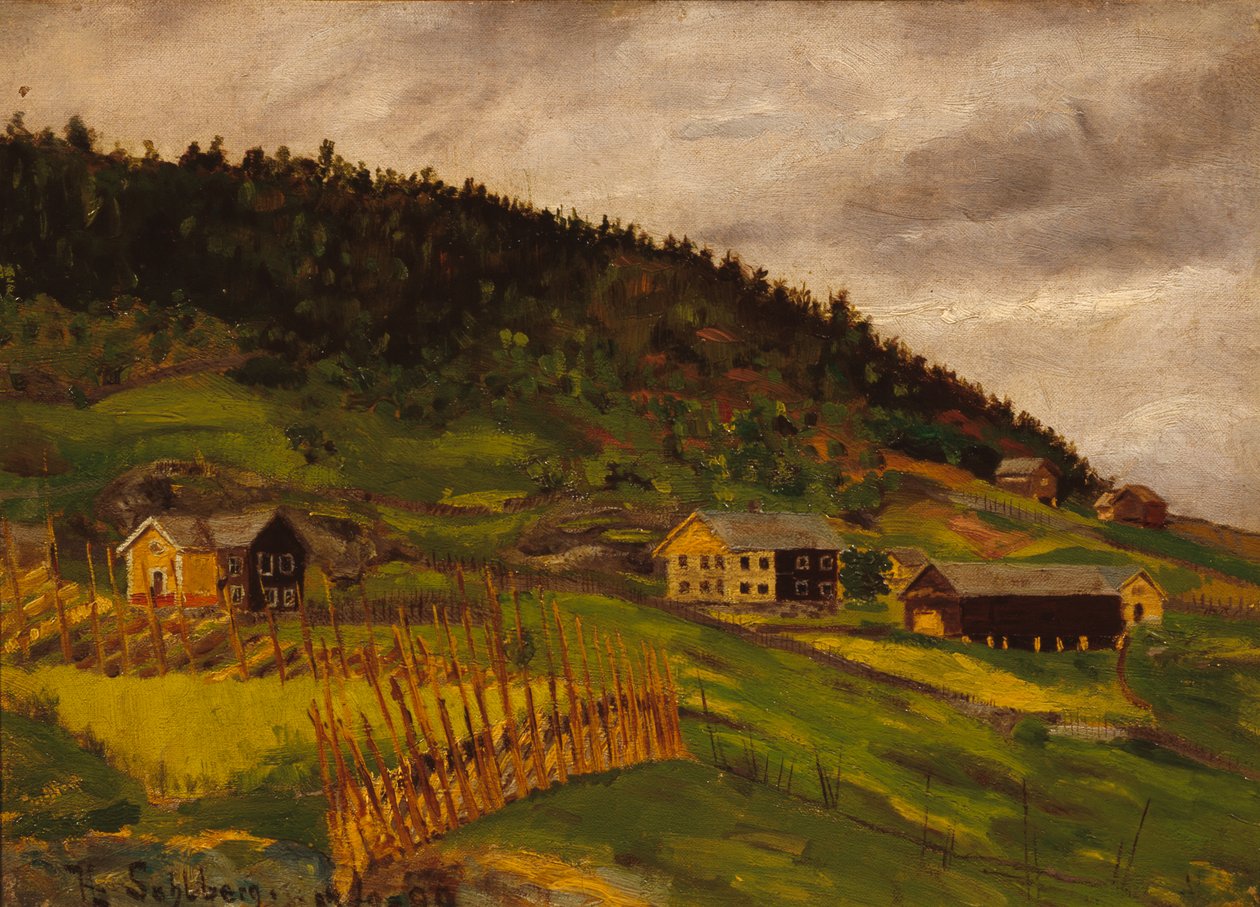 De Hegge em Valdres de Harald Oscar Sohlberg
