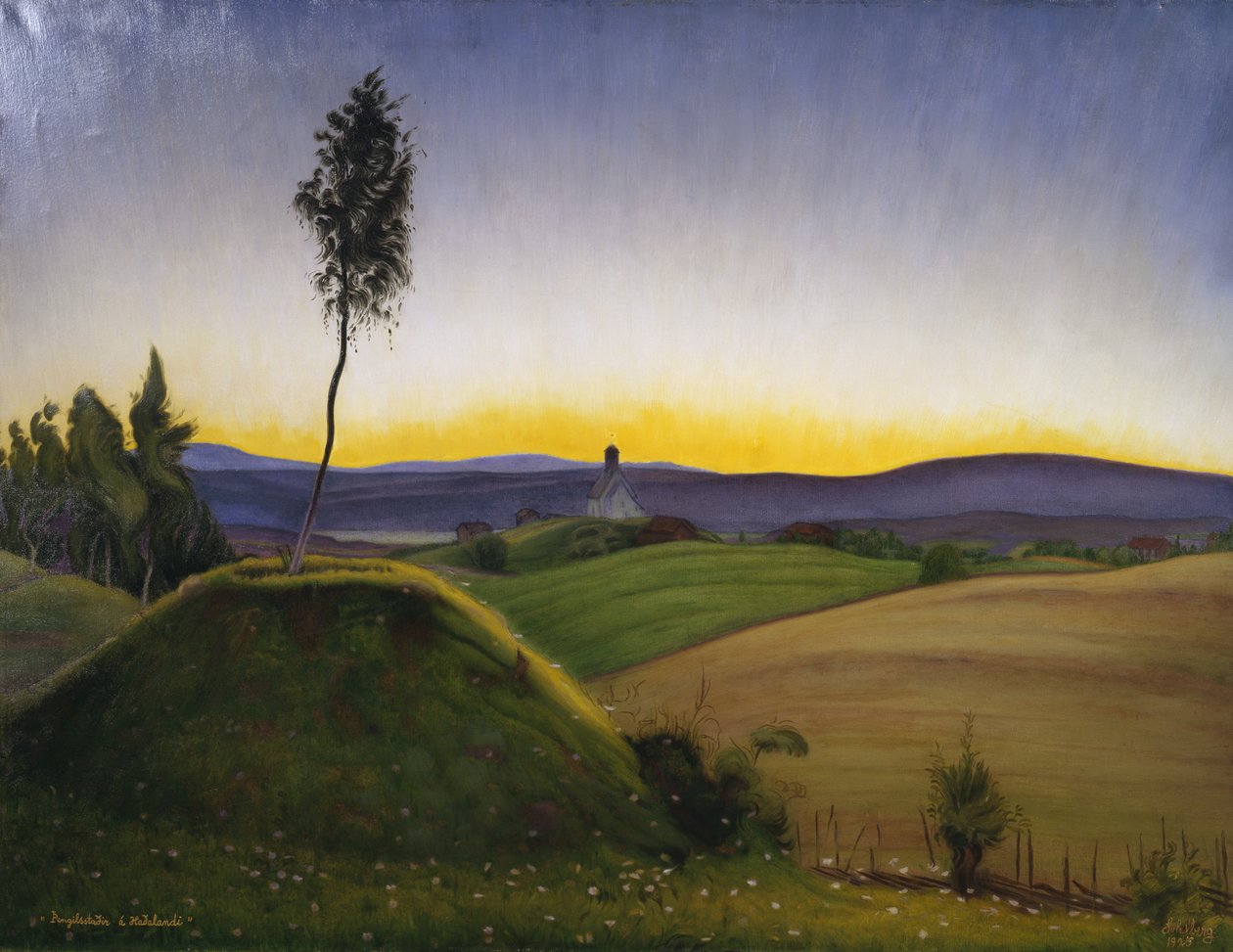 Paisagem Histórica de Harald Oscar Sohlberg