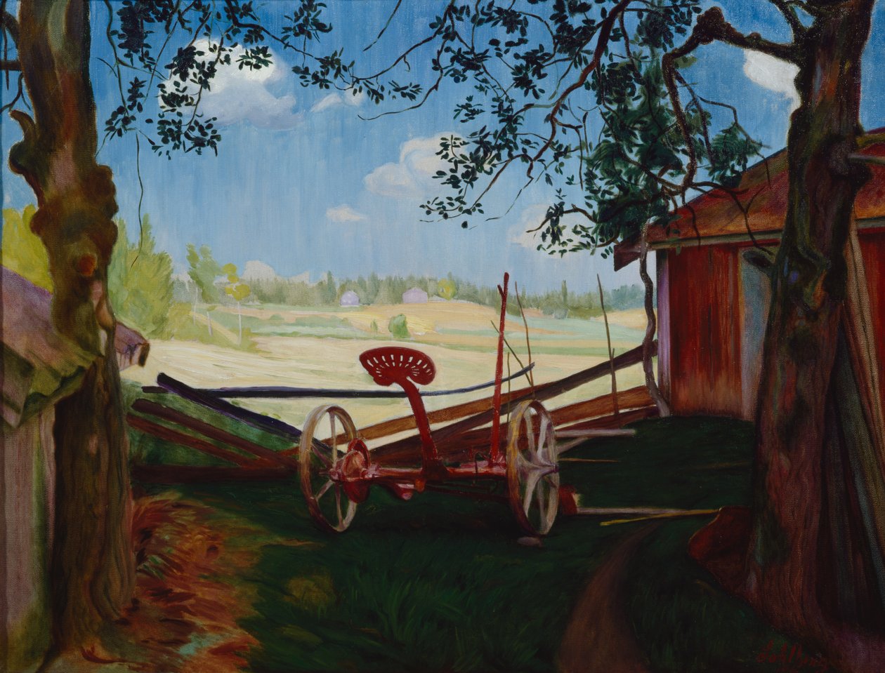 Luz e sombra de Harald Oscar Sohlberg