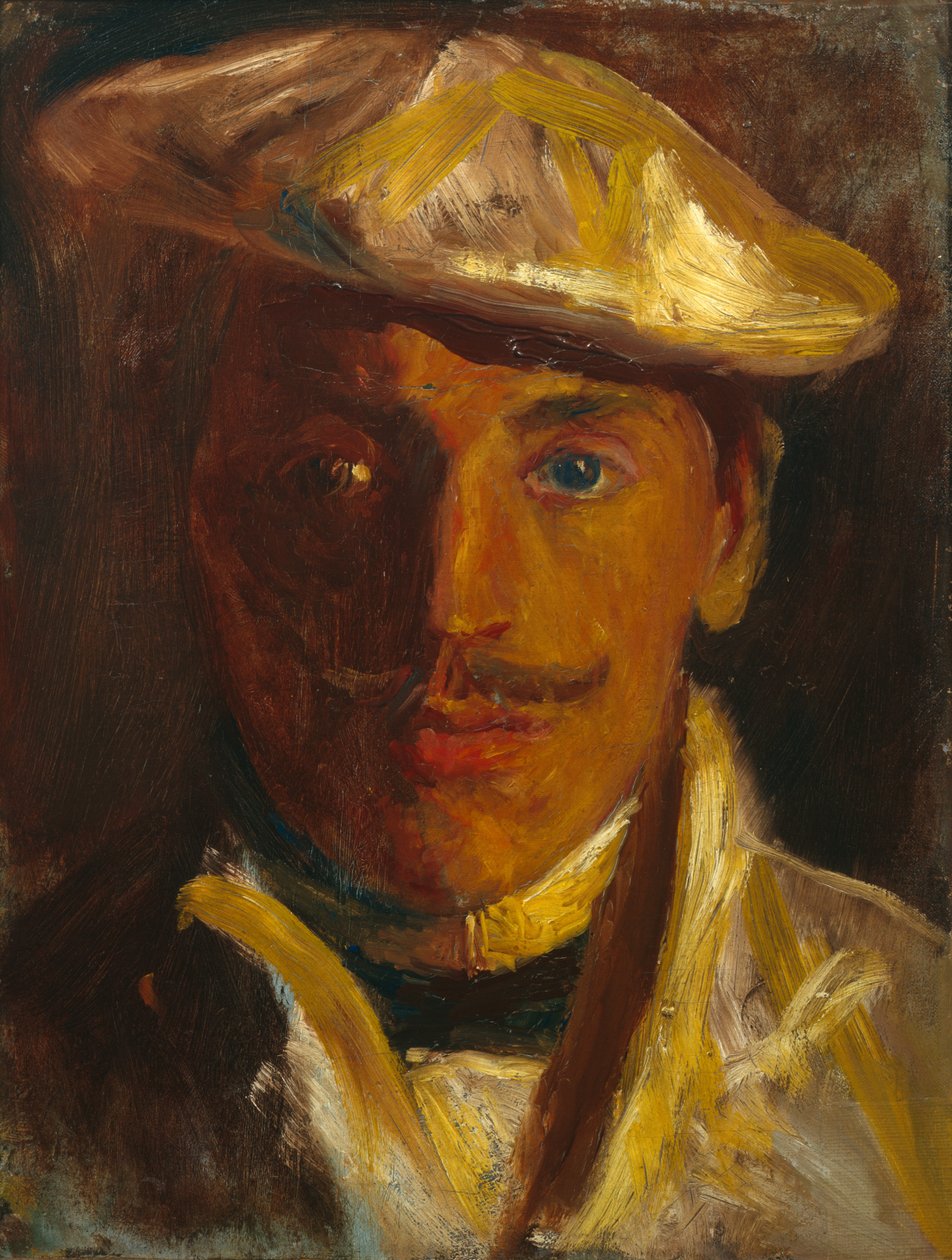 Auto-retrato de Harald Oscar Sohlberg