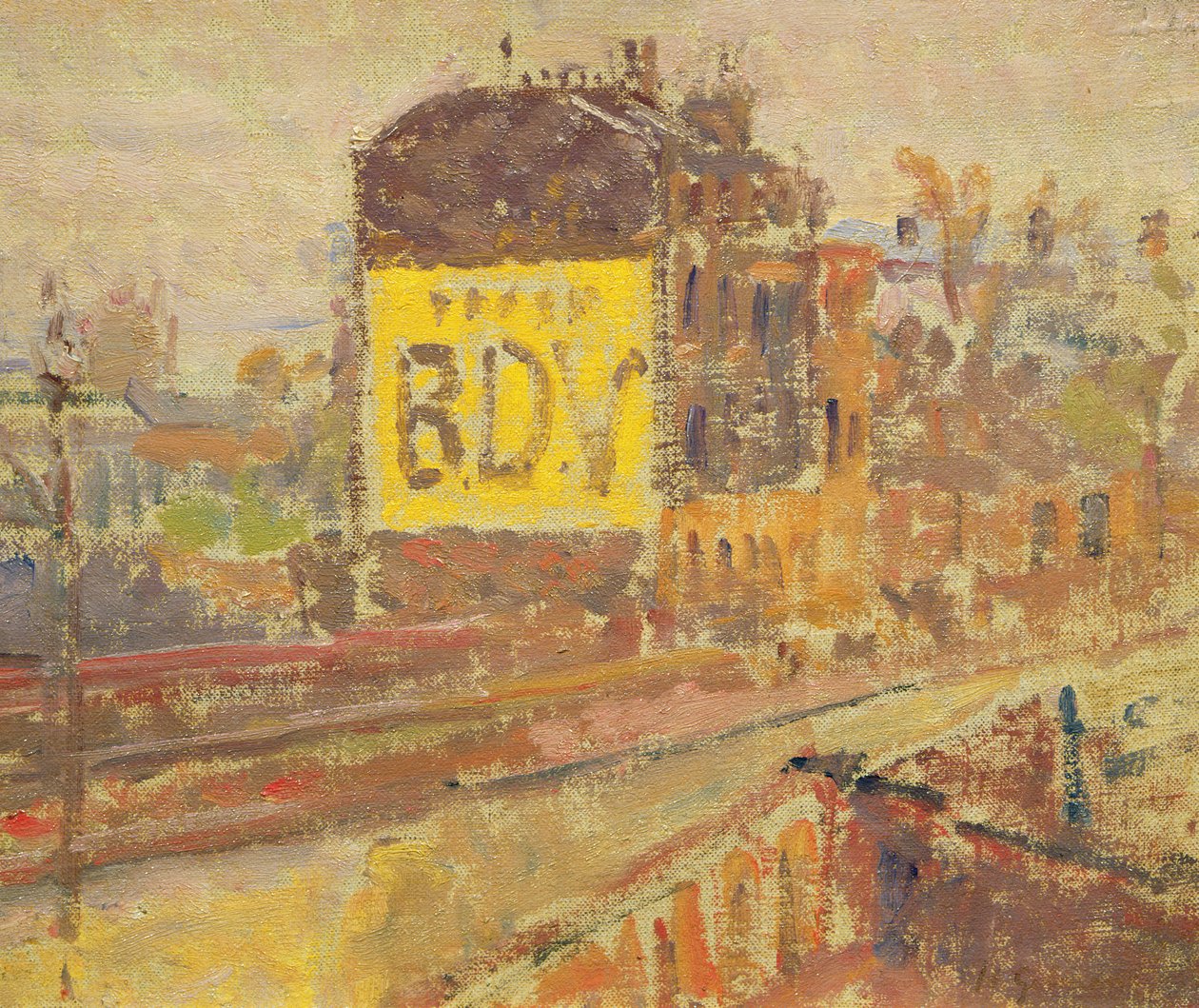 Hampstead Road, c.1910-11 de Harold Gilman
