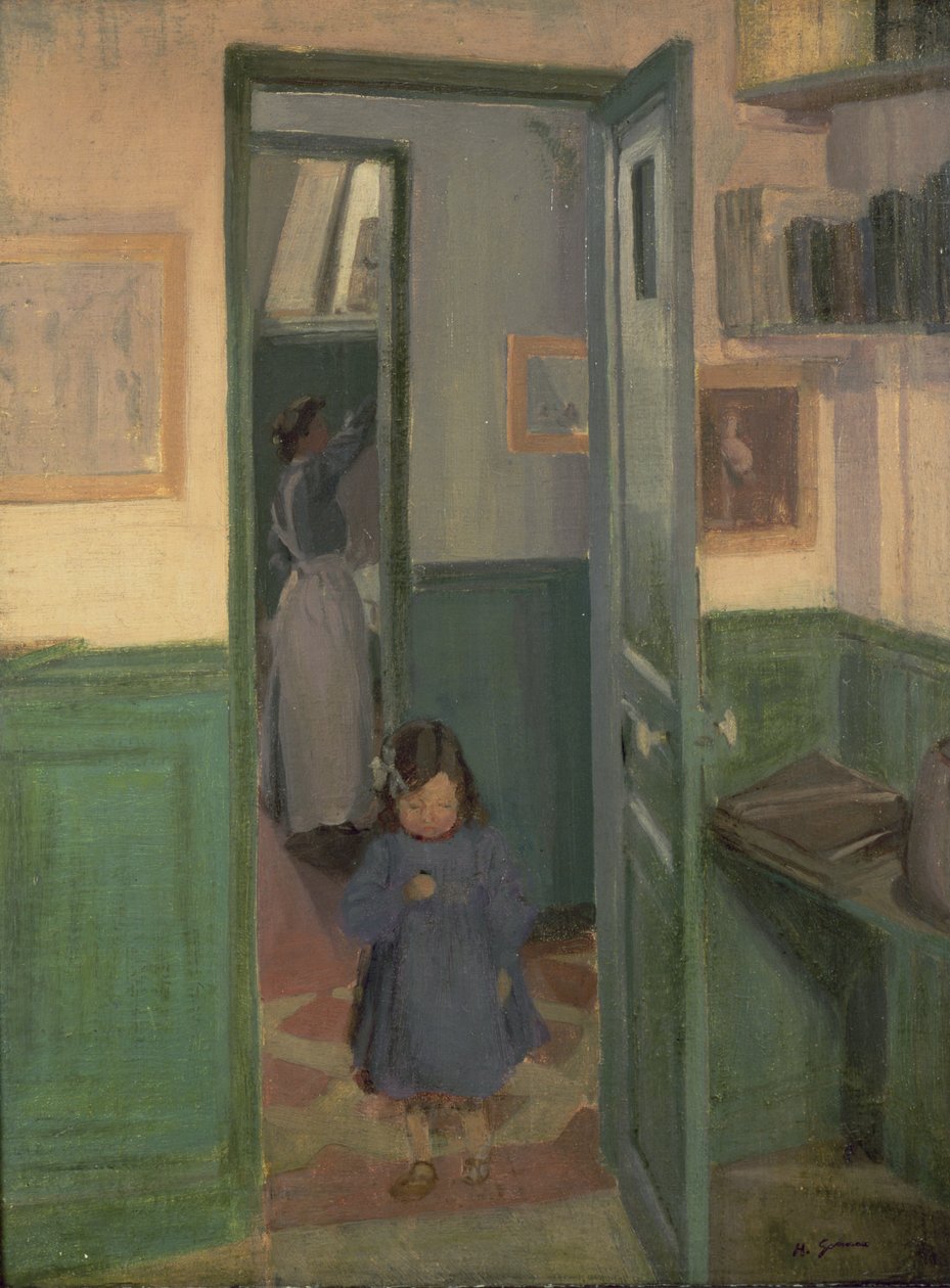 Na casa de Sickert de Harold Gilman