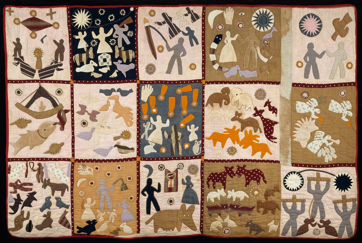Colcha pictórica de Harriet Powers