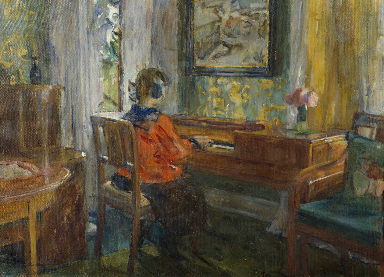 No piano das bisavós de Harriet Backer