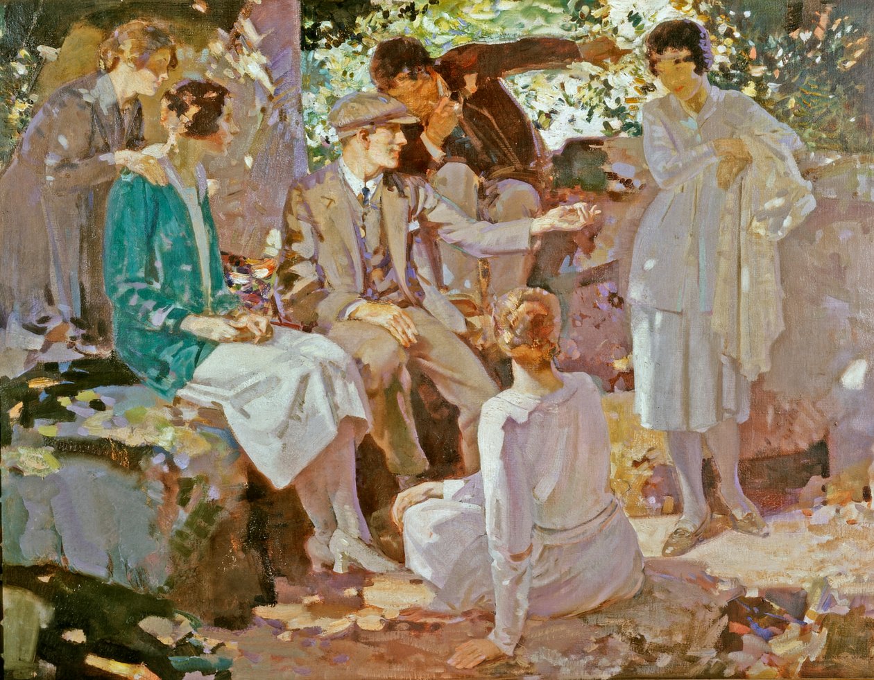 Um conto a propósito, c.1922 de Harry Watson