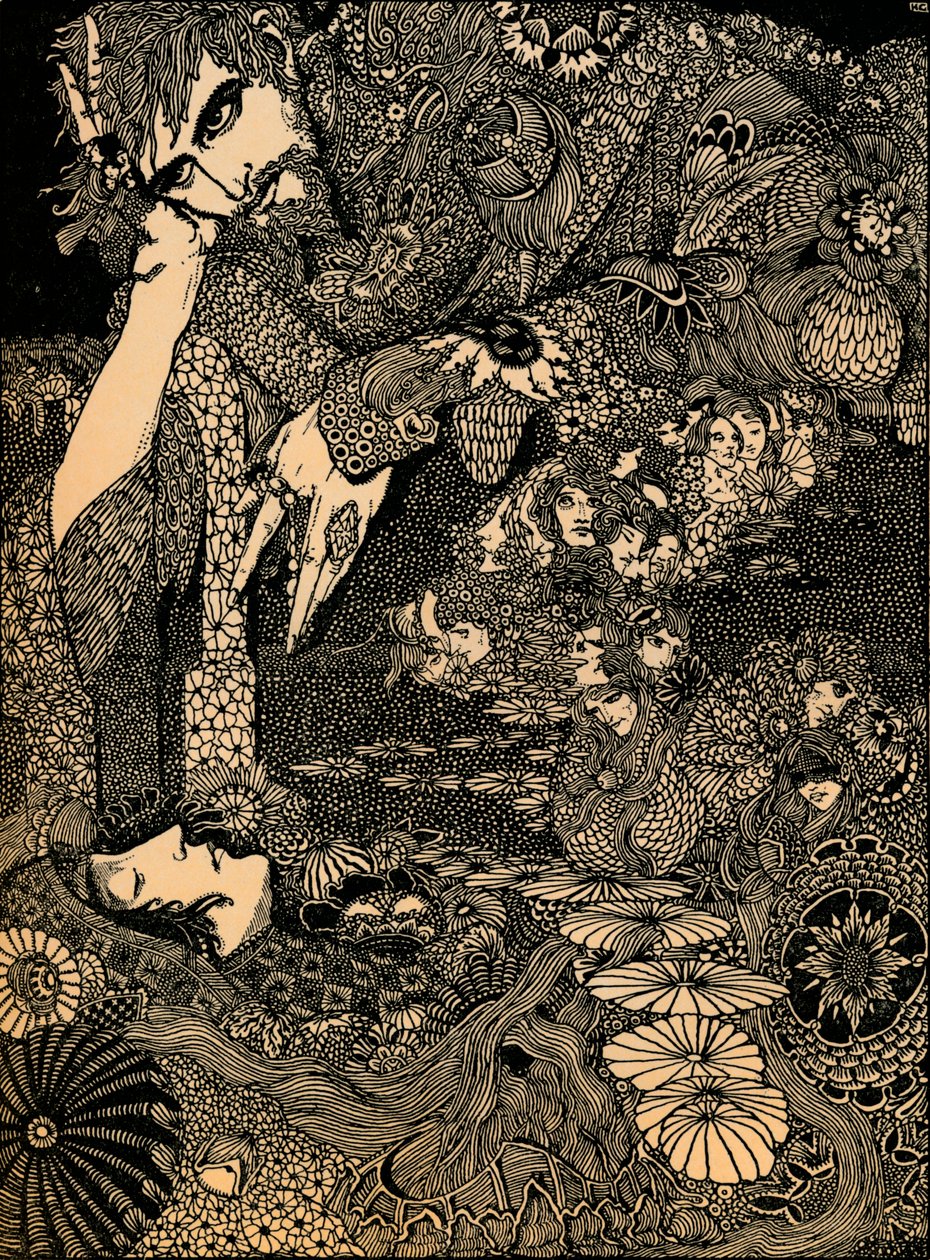 Morella, c1920 de Harry Clarke