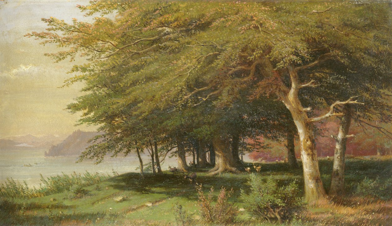 No Chiemsee, 1842 de Heinrich Funk