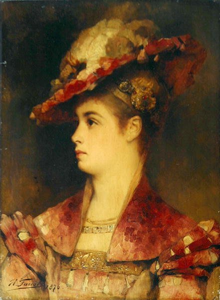 Retrato de uma Mulher de Heinrich Faust