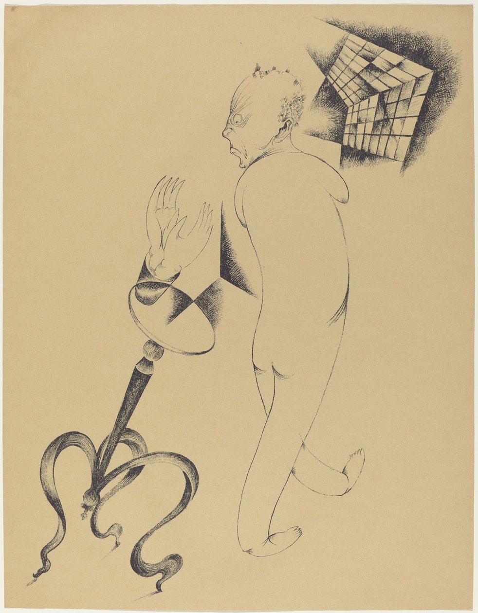 Alucinações (alucinações) de Heinrich Hoerle