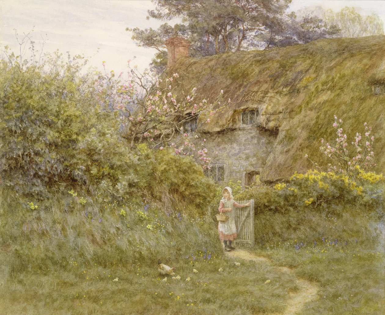 Primavera de Helen Allingham