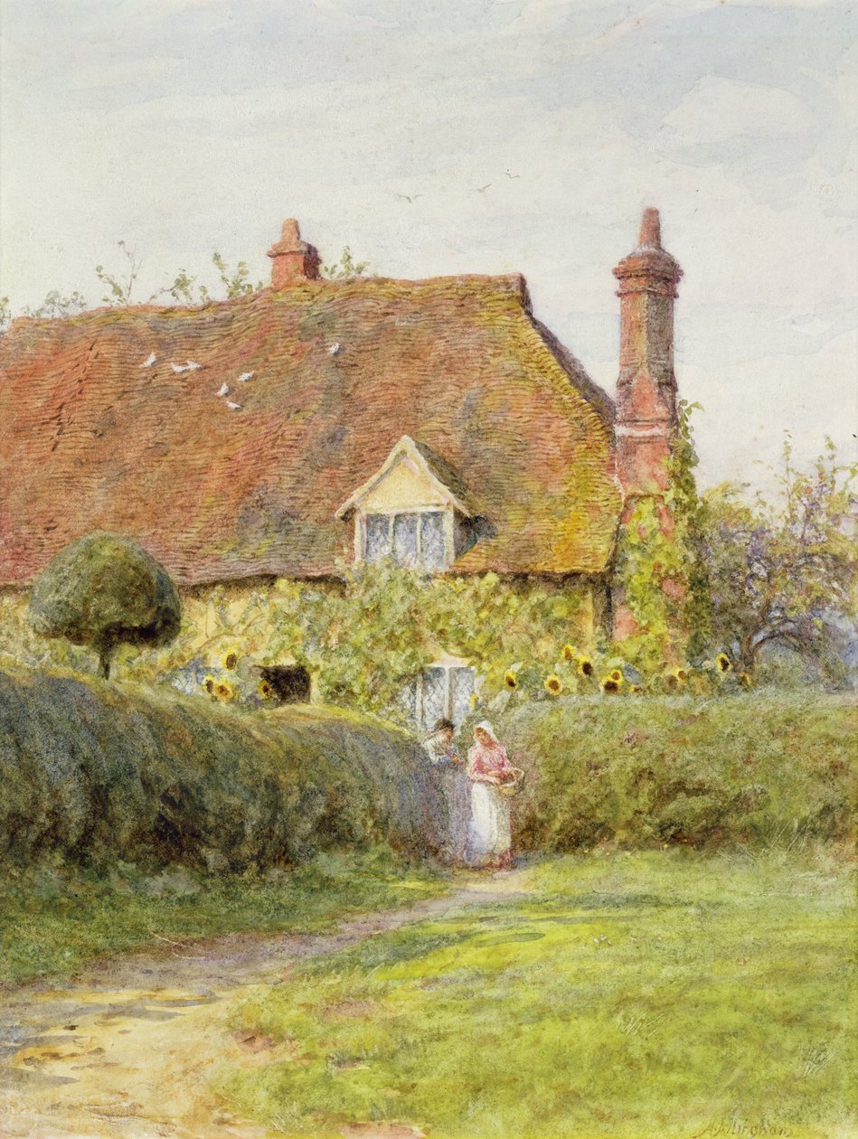 Chalé Girassol de Helen Allingham
