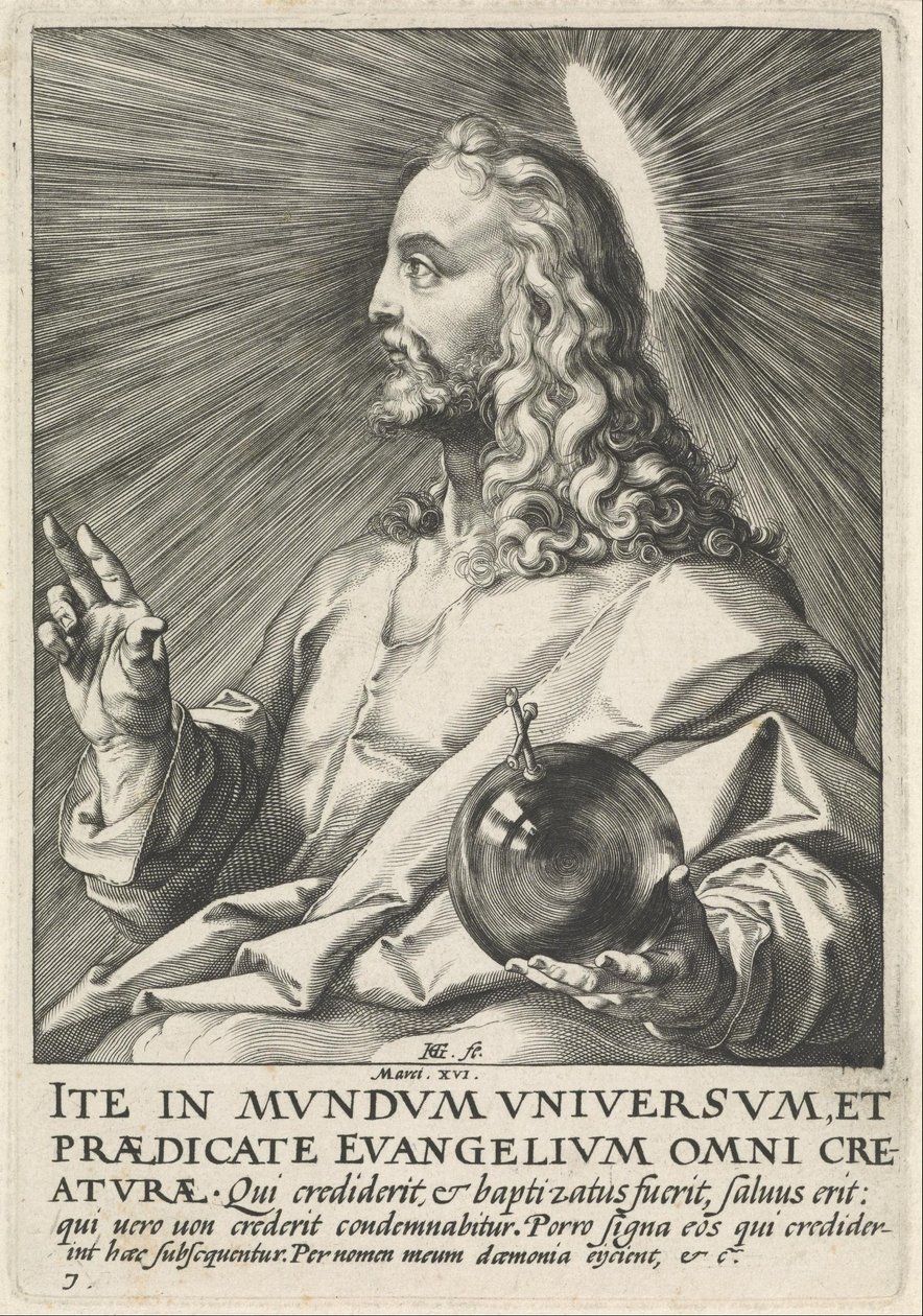 Salvator Mundi de Hendrik Goltzius