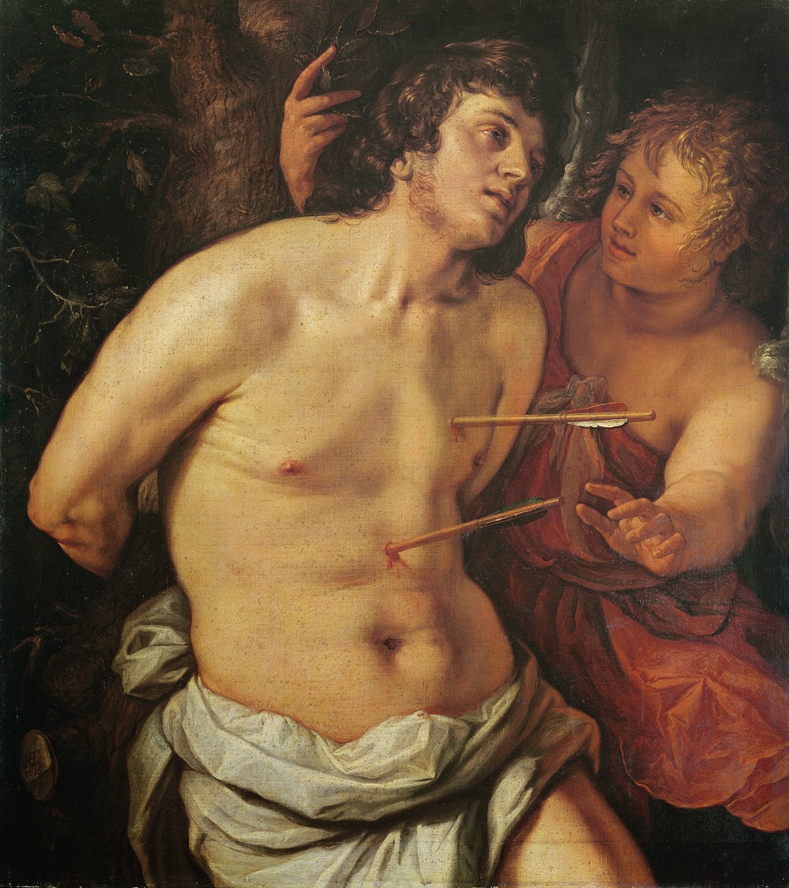 São Sebastião de Hendrik Goltzius