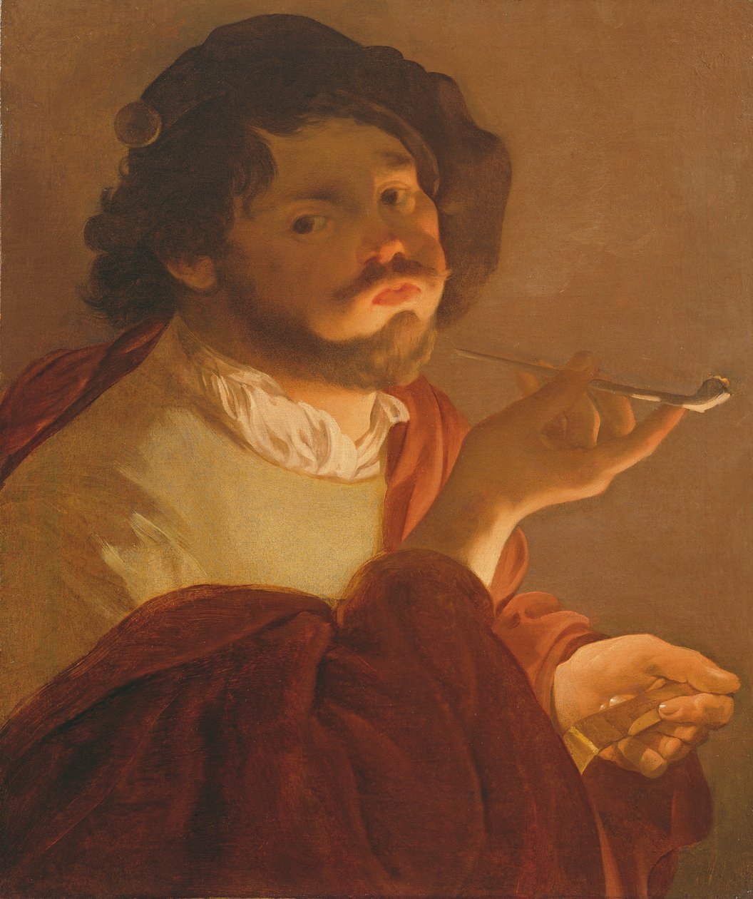 A Bravo Smoking de Hendrick ter Brugghen