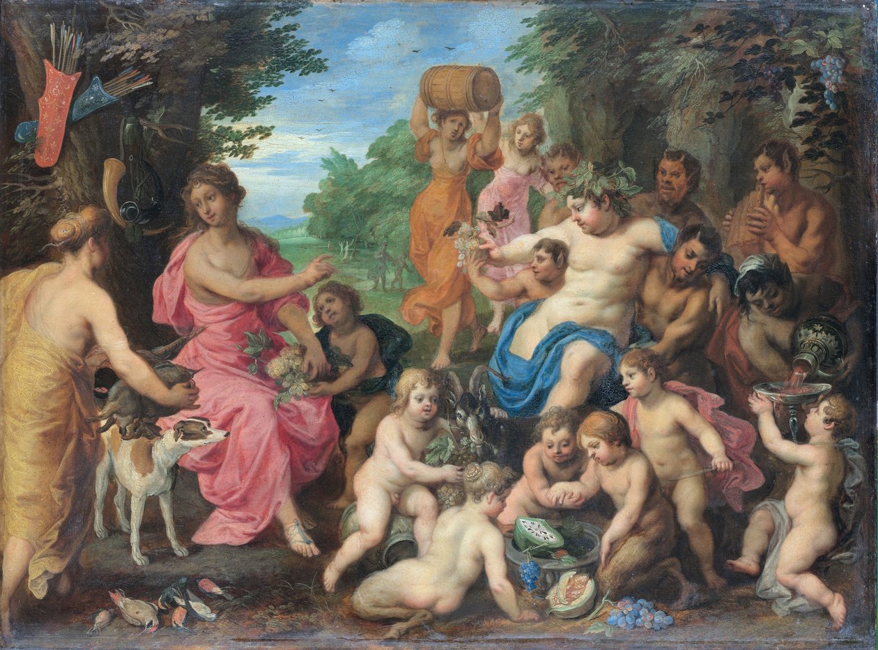 Baco e Diana de Hendrick van Balen