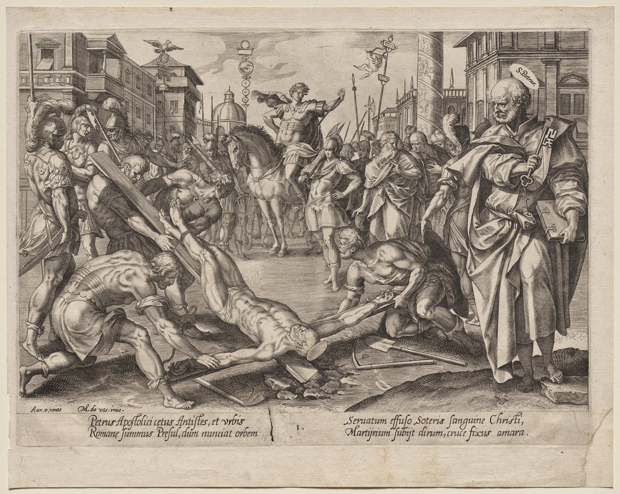 São Pedro de Hendrick Goltzius
