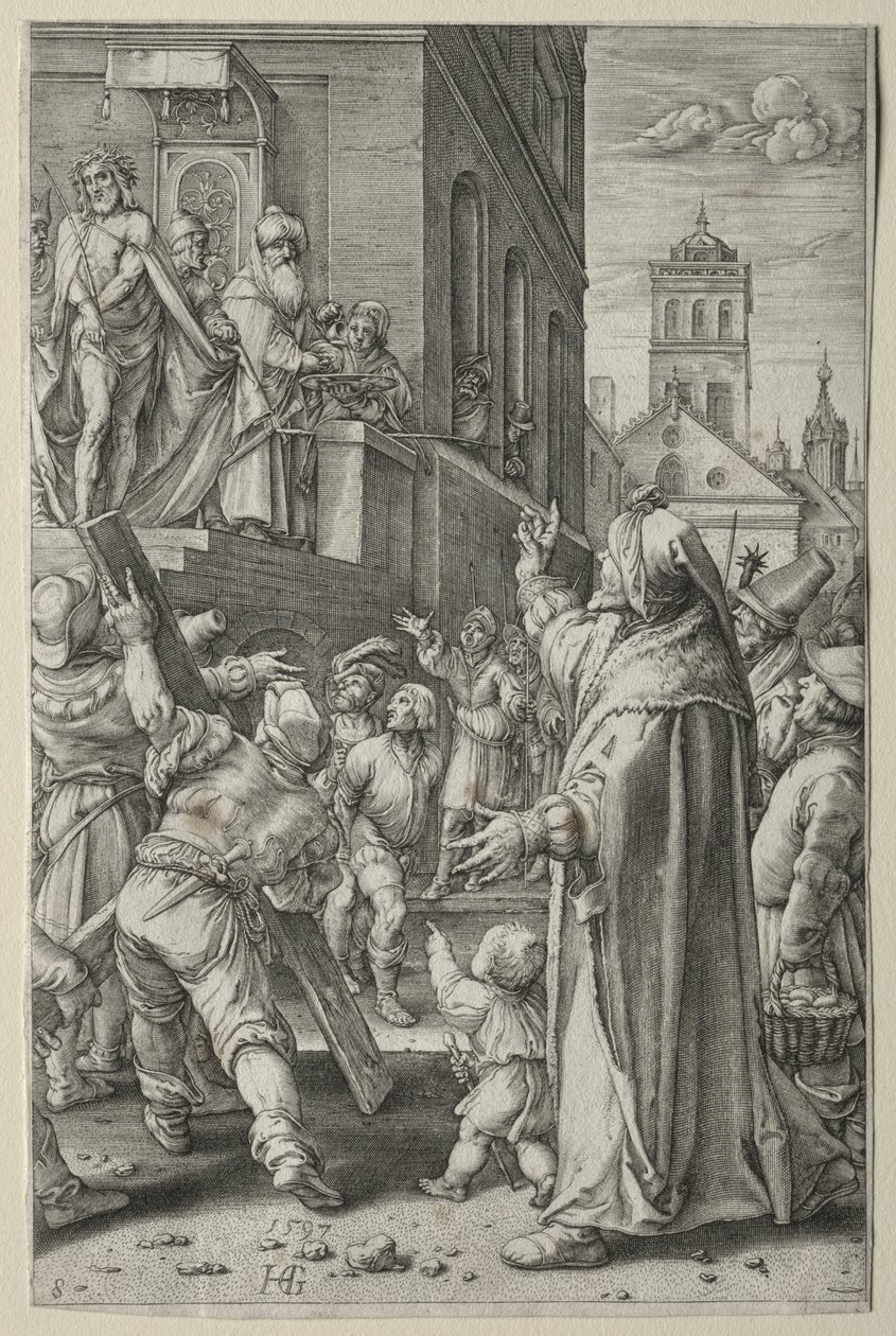 A Paixão: Ecce Homo de Hendrick Goltzius