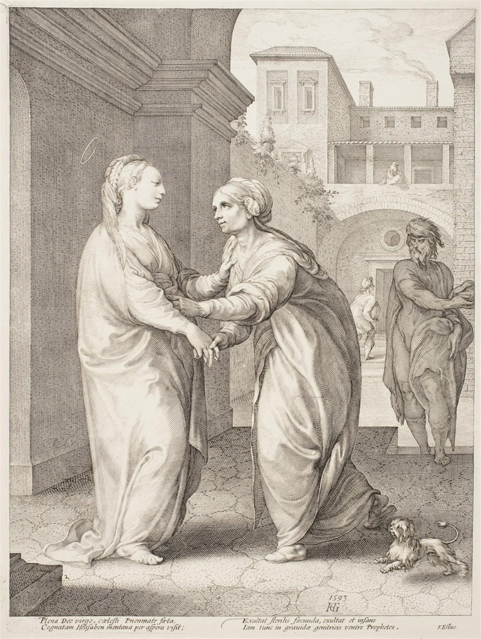 A Visitação de Hendrick Goltzius