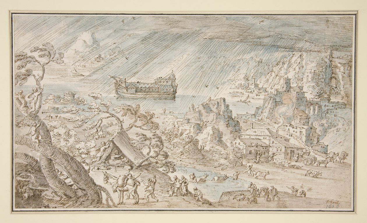 O Dilúvio de Hendrick van Cleve III
