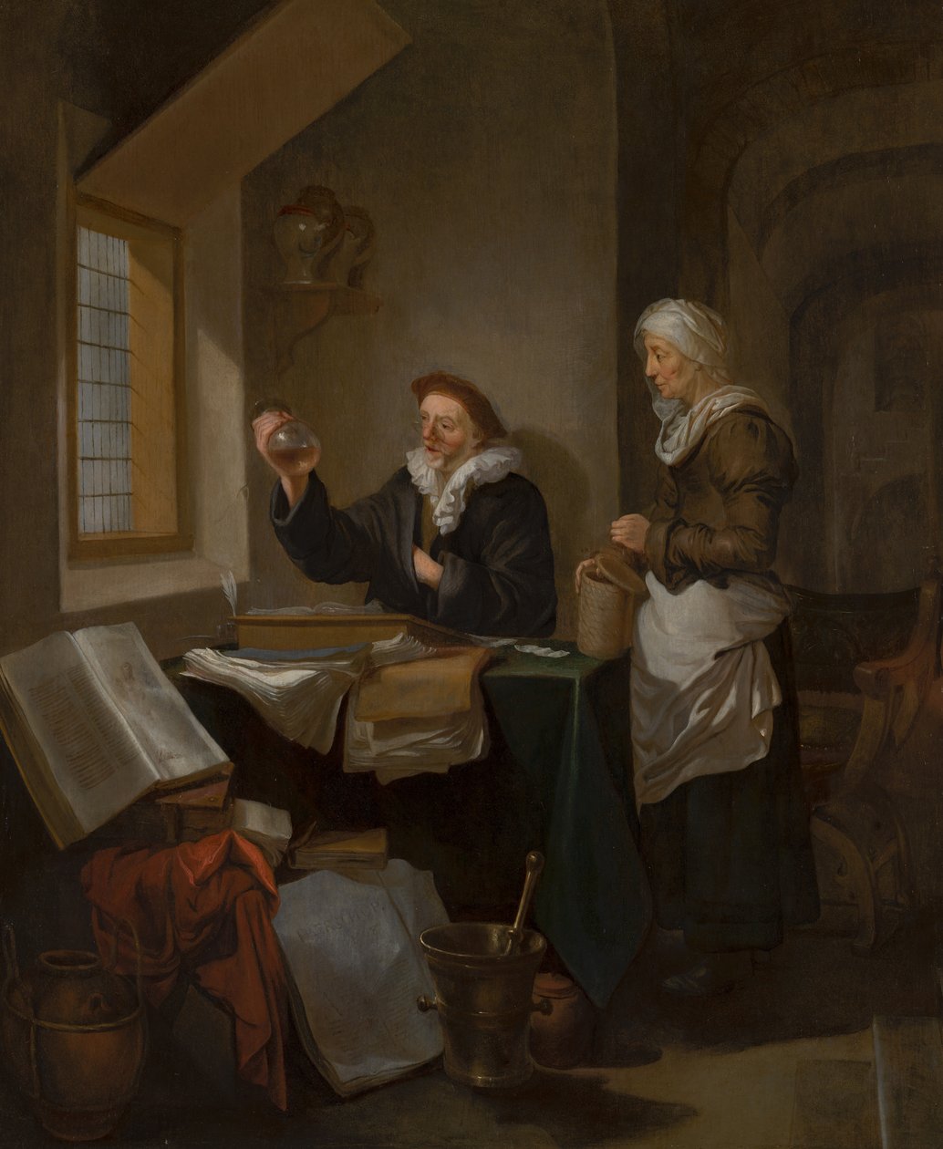 A visita ao médico de Hendrik Heerschop