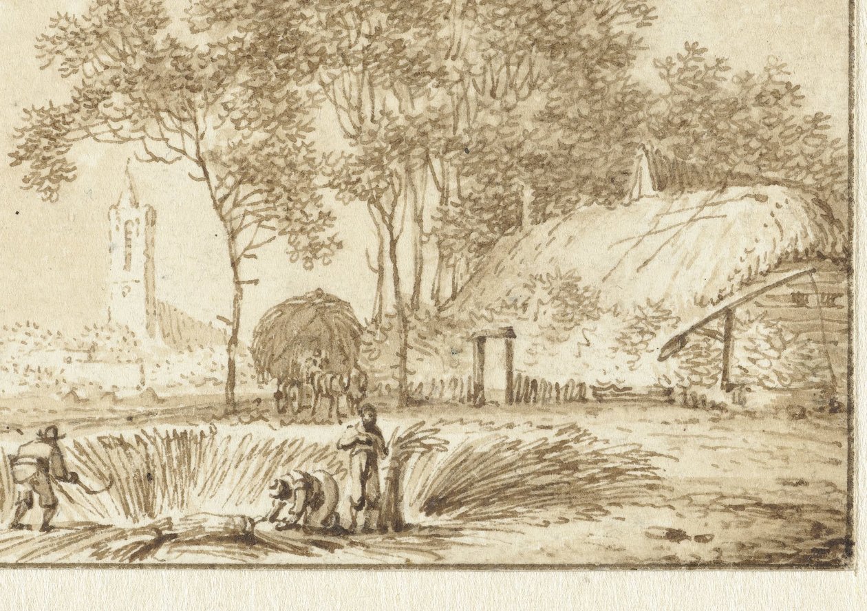 Segadeiras em uma fazenda de Hendrik Meijer