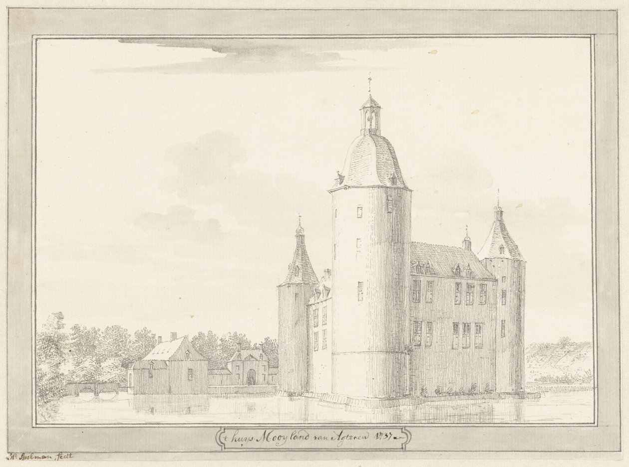 Castelo Mooyland de Hendrik Spilman