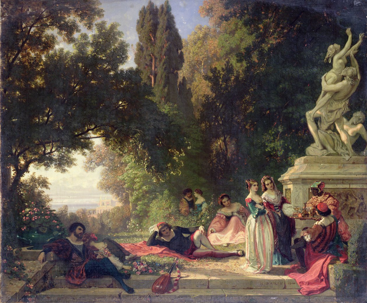 Festival da Primavera na Toscana de Henri Baron