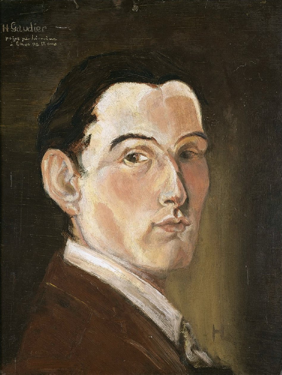 Auto-retrato de Henri Gaudier Brzeska