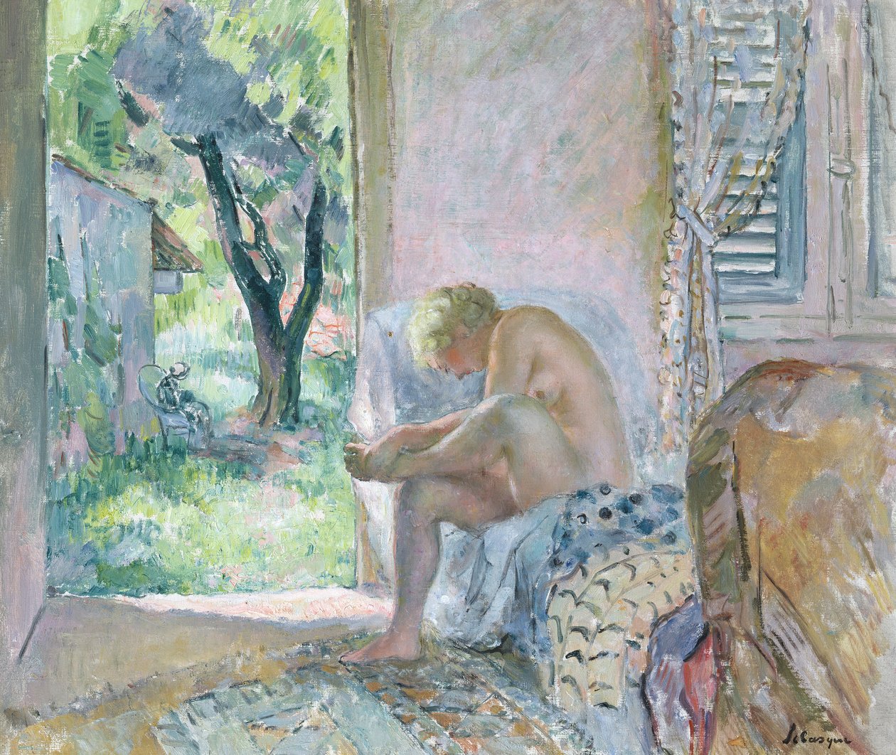 Intimidade, ou acordando de Henri Lebasque