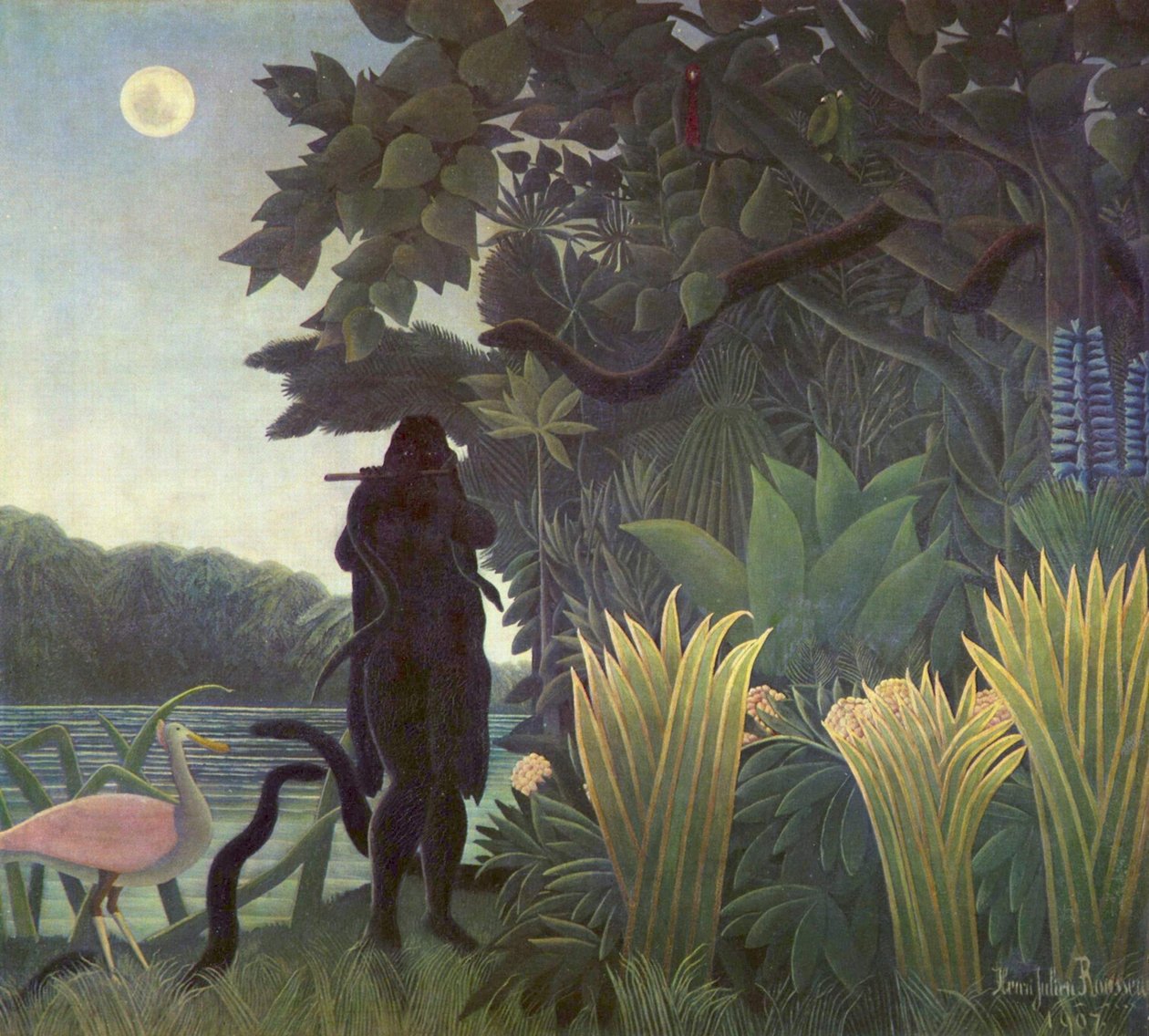 snake Charmer de Henri Rousseau