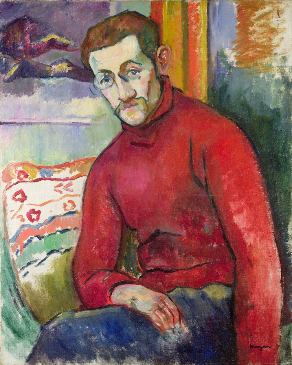 Retrato de Jean Puy de Henri Charles Manguin