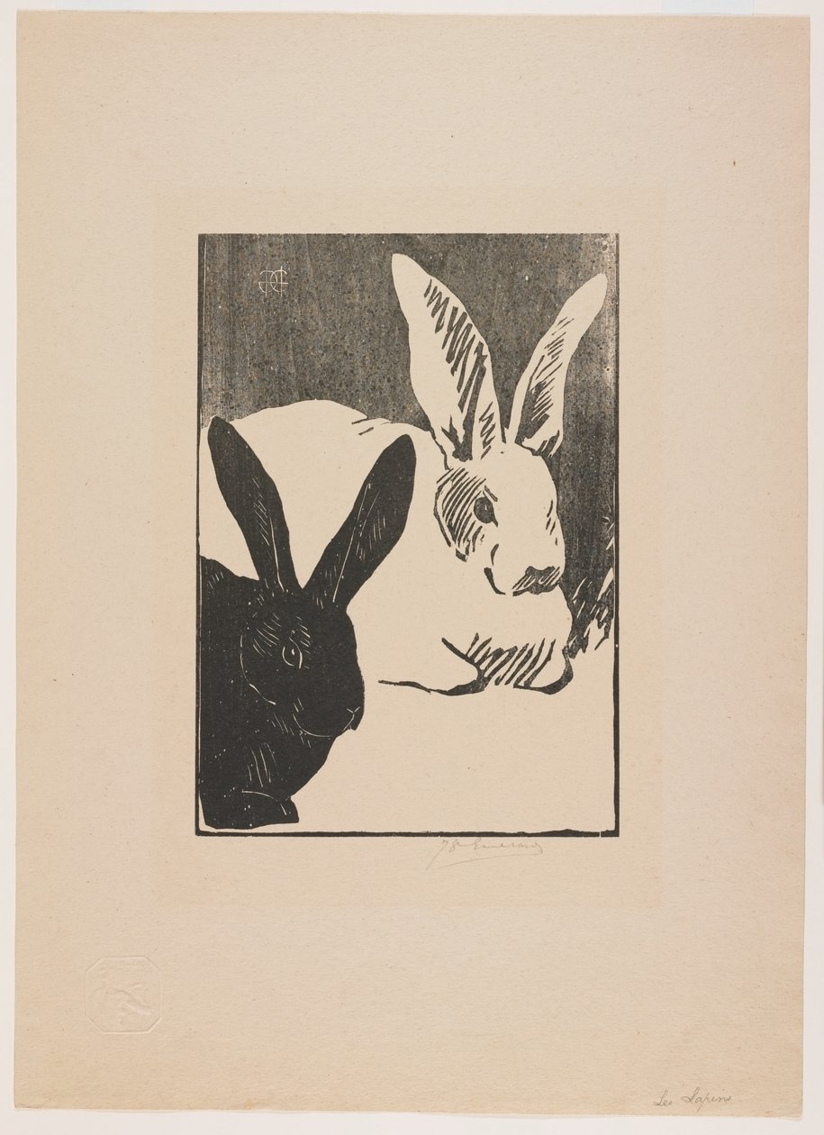 Os Coelhos de Henri Charles Guérard
