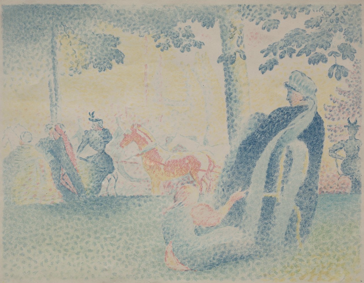 No Parque de Henri Edmond Cross