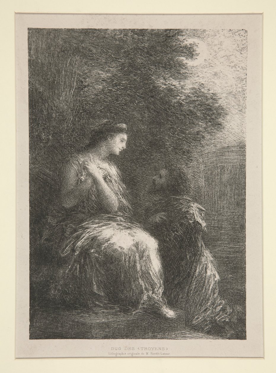 Dupla de de Ignace Henri Jean Fantin Latour