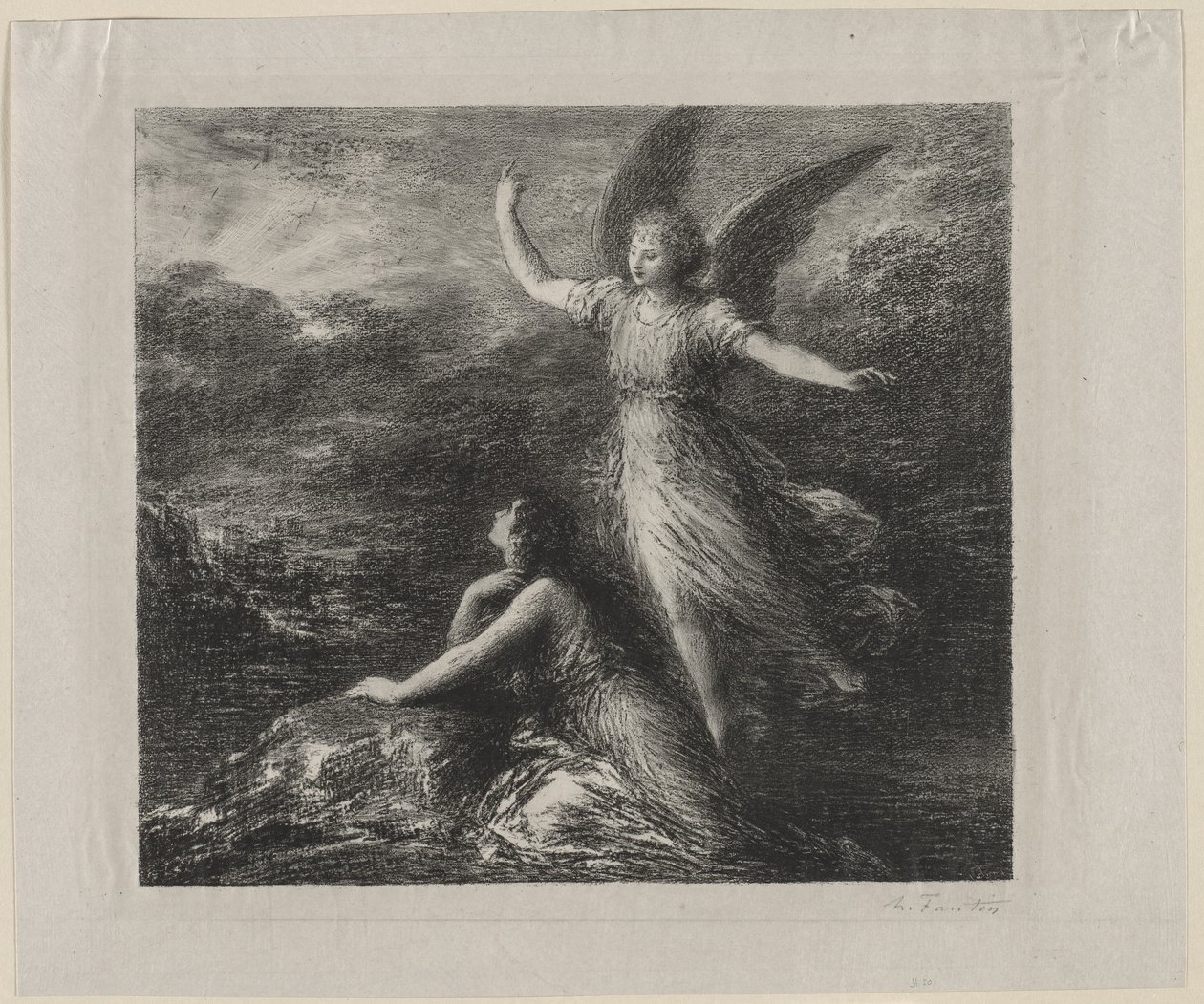 O Paraíso e o Peri de Henri Fantin Latour