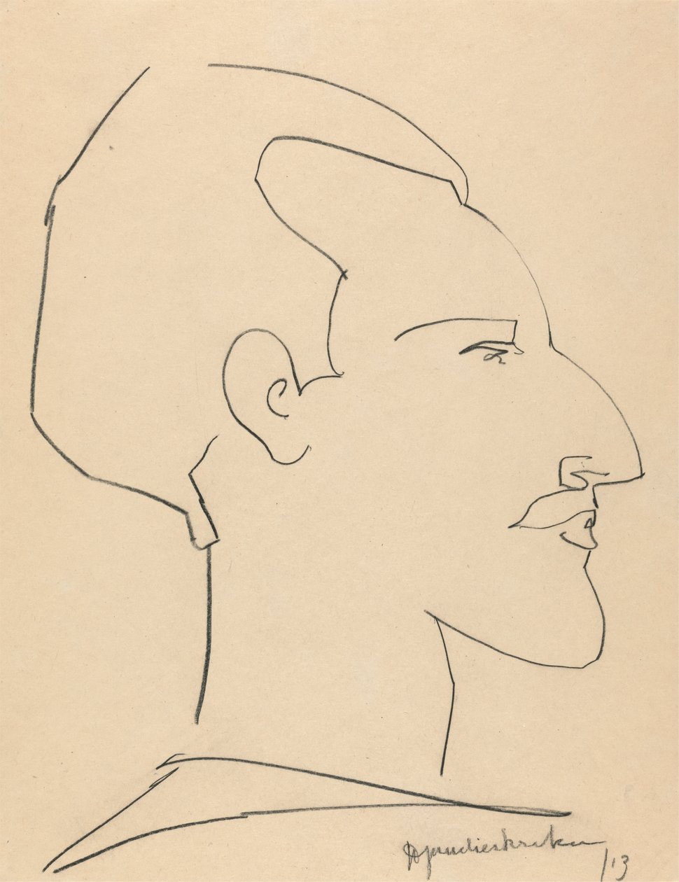 Horace Brodsky de Henri Gaudier Brzeska