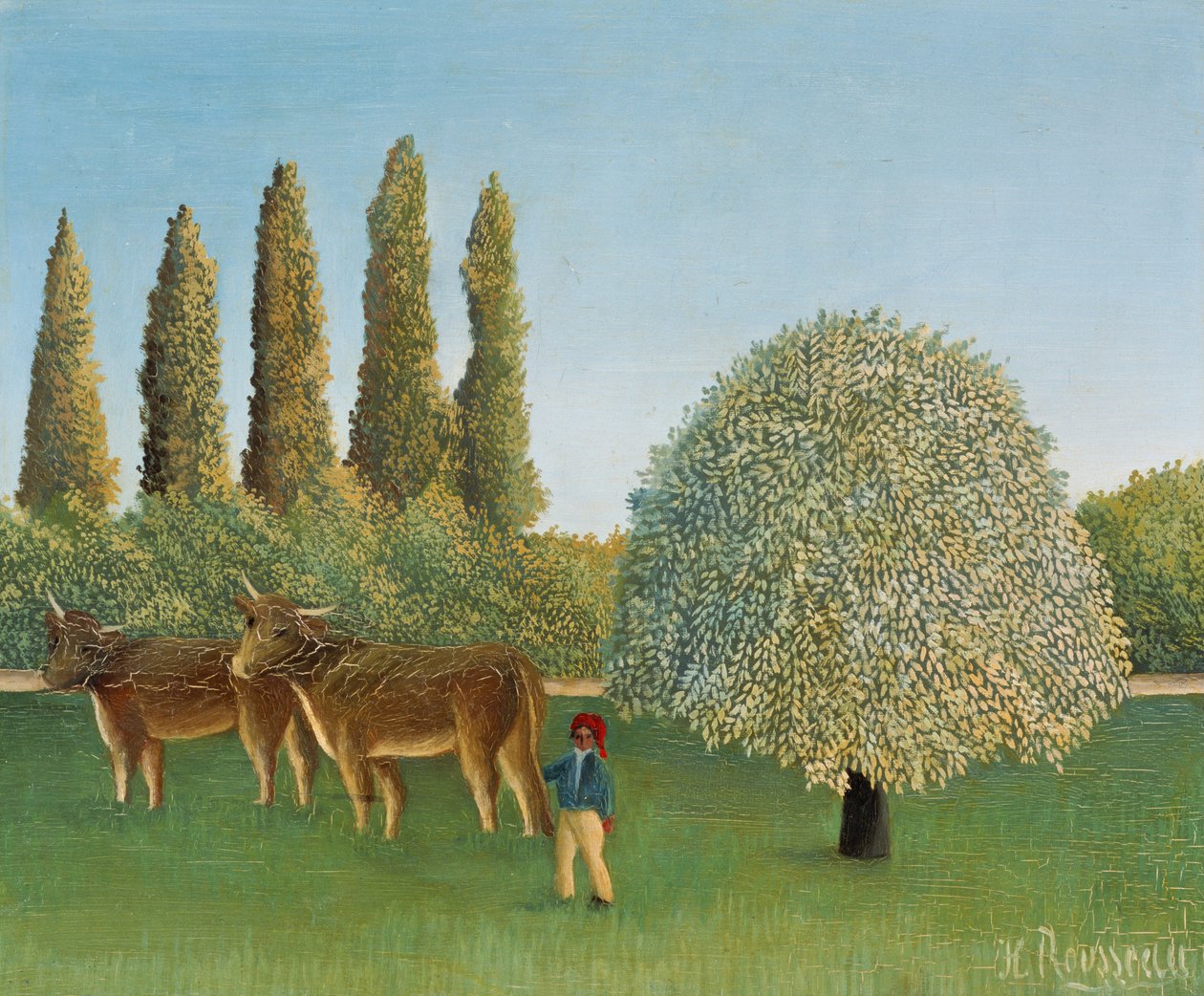 Meadowland (O Pasto) de Henri Rousseau