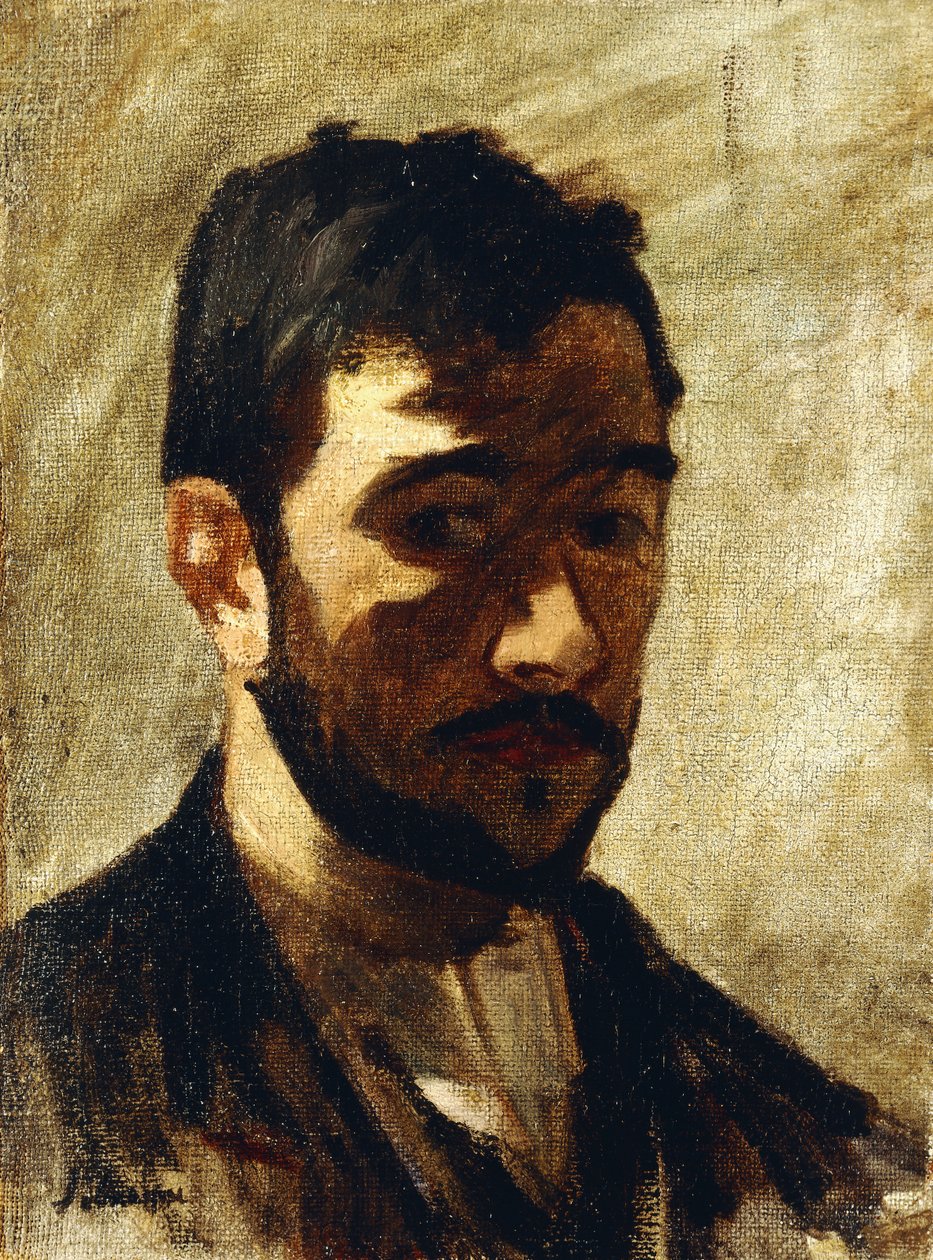 Retrato do artista, 1888 de Henri Lebasque