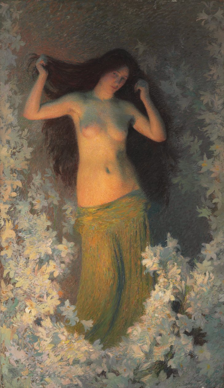A beleza; La Beaute, 1900 de Henri Martin