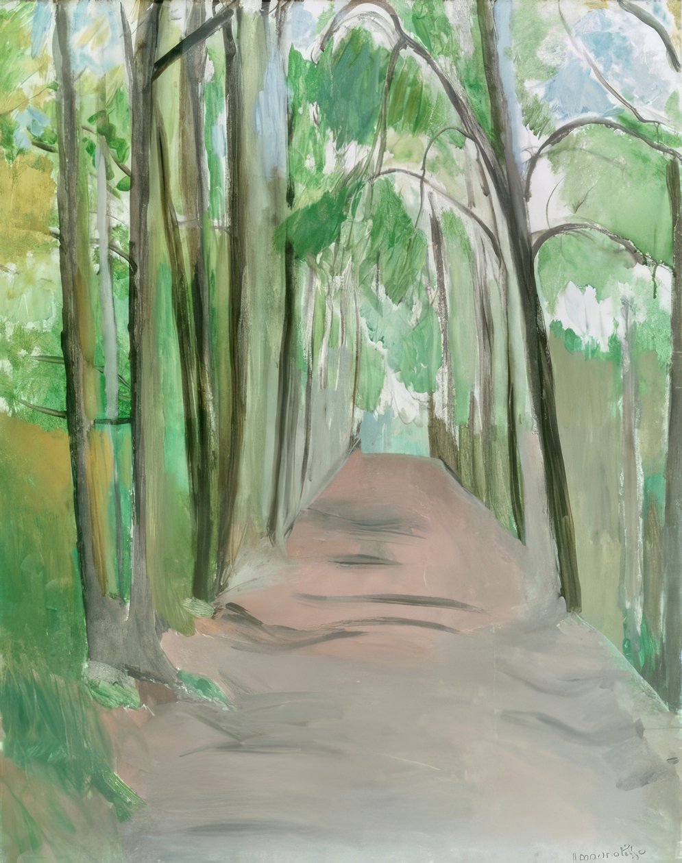 Allee de Trivaux em Clamart de Henri Matisse