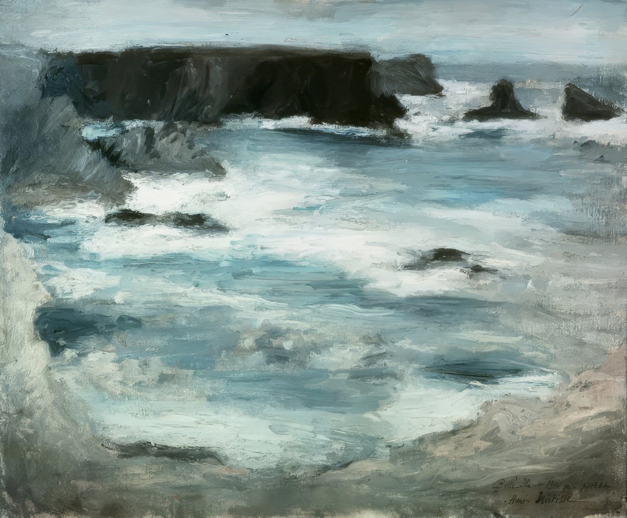 Marinha. Belle-Ile de Henri Matisse