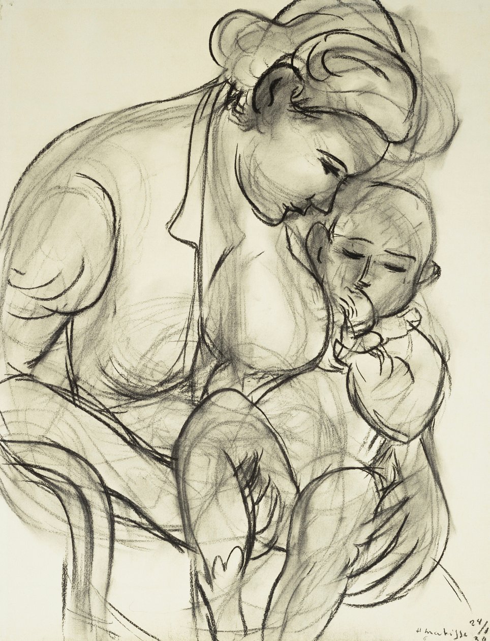 Maternidade; Maternite de Henri Matisse