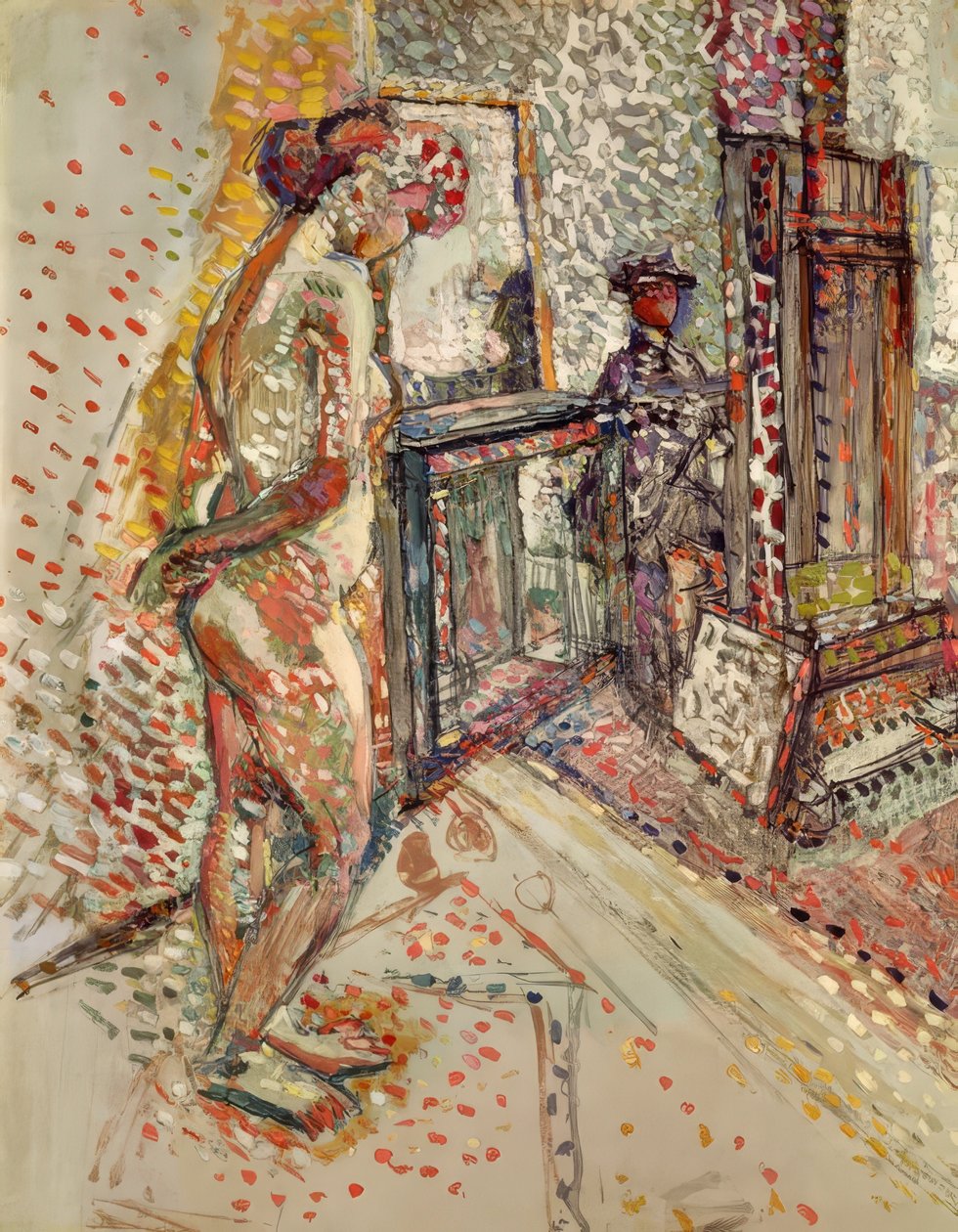Nu no estúdio de Henri Matisse
