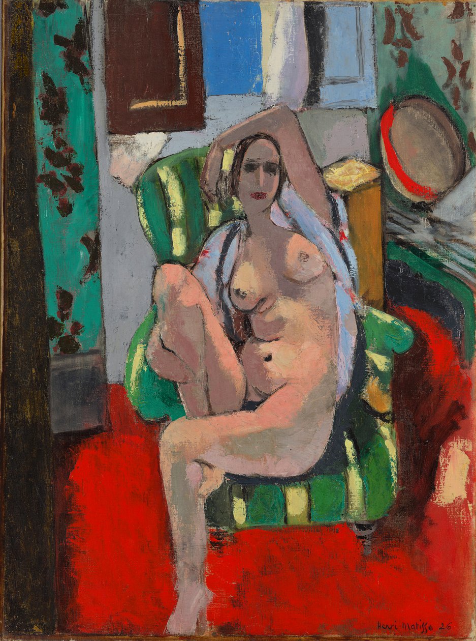Odalisca com pandeireta de Henri Matisse