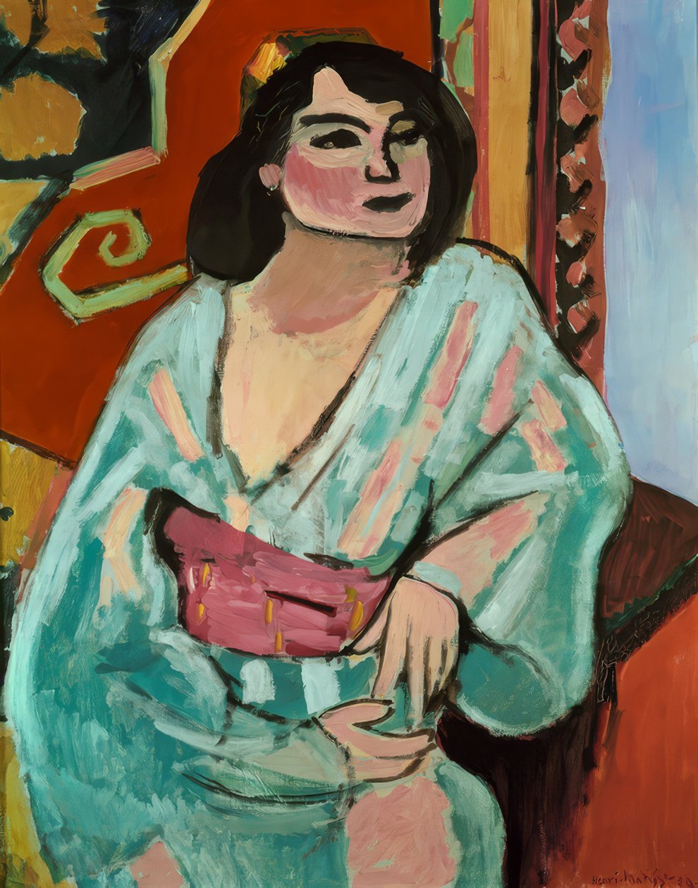 A mulher argelina de Henri Matisse
